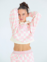 Sugar Rush Influencer Crop Hoodie