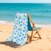 30" X 60" Microfiber Beach Towel: Dye-Sublimation