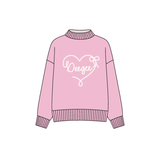 Be Mine Oversized Knit Crewneck Sweater