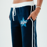 Women's Track Pant With Contrast Waistband