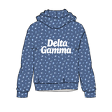 Blue Daisy Hoodie