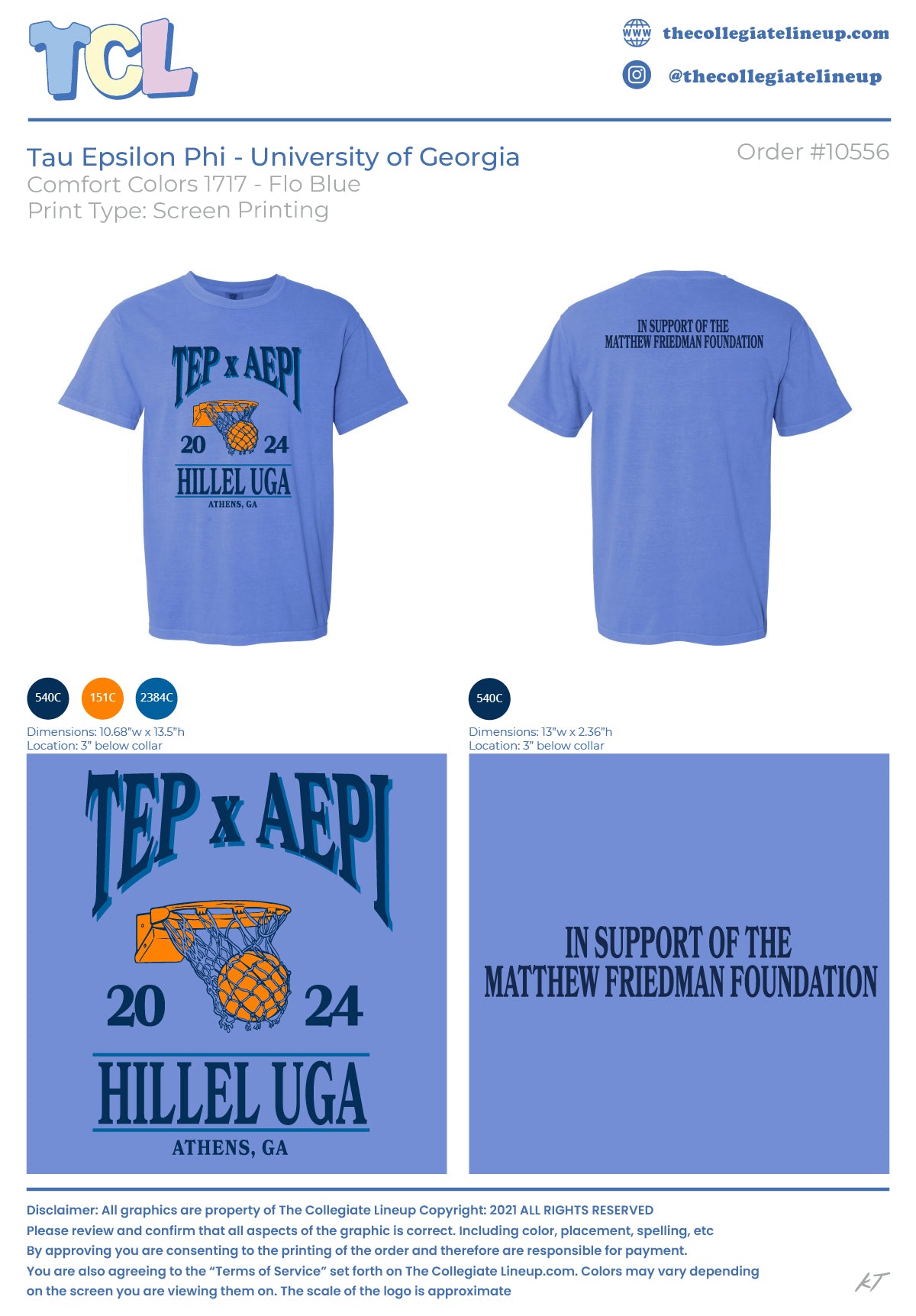 Tau Epsilon Phi University of 10556 The Collegiate Lineup