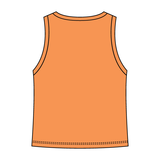 Ribbed High Neck Tank with Patch - The Collegiate Lineup