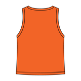 Ribbed High Neck Tank with Patch - The Collegiate Lineup