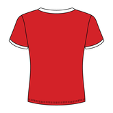 Ringer Long Crop Baby Tee - The Collegiate Lineup