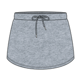 Women’s Classic French Terry Mini Skirt