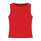 Women’s Basic Boatneck Sleeveless Top