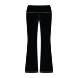 Women’s Foldover Waistband Heavyweight Fleece Flare Pants