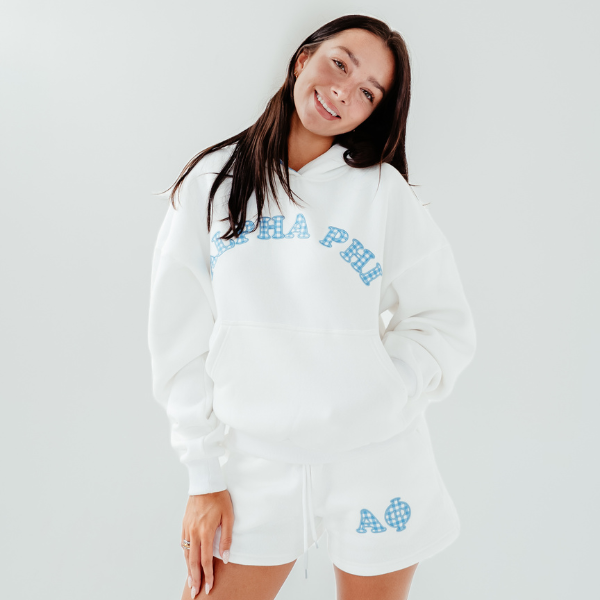 トップス RILY College Logo Hoodie XL Russell-Men-s-GCU-Twill-