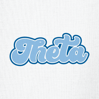 Kappa Alpha Theta Bubble Letter – 2618