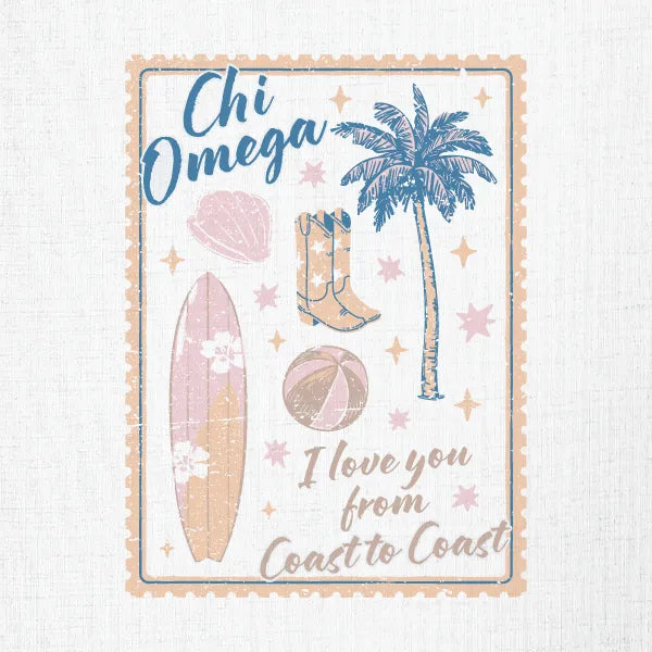 Chi Omega Tropical Beach – 2675