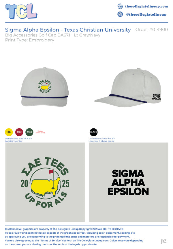 Sigma Alpha Epsilon Texas Christian University #14900