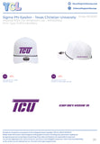 Sigma Phi Epsilon Texas Christian University #15067 Individual Shipping