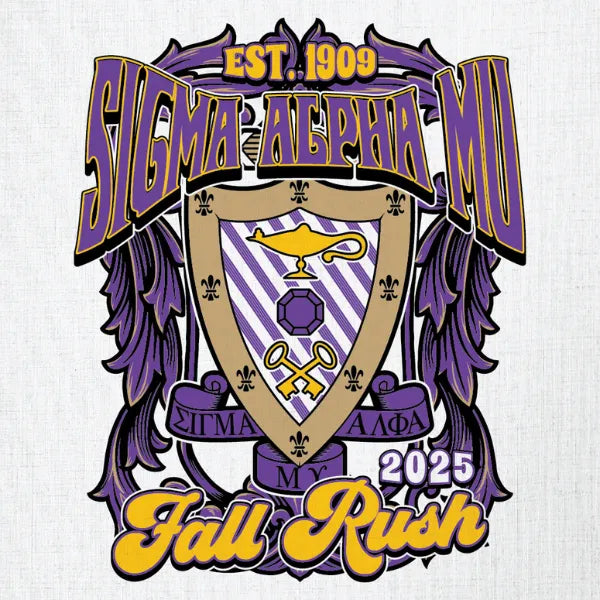Sigma Alpha Mu Minimalist Greek Rush – 2942