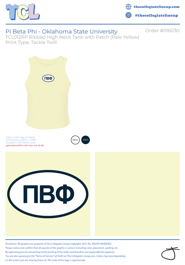 Pi Beta Phi Oklahoma State University #16030