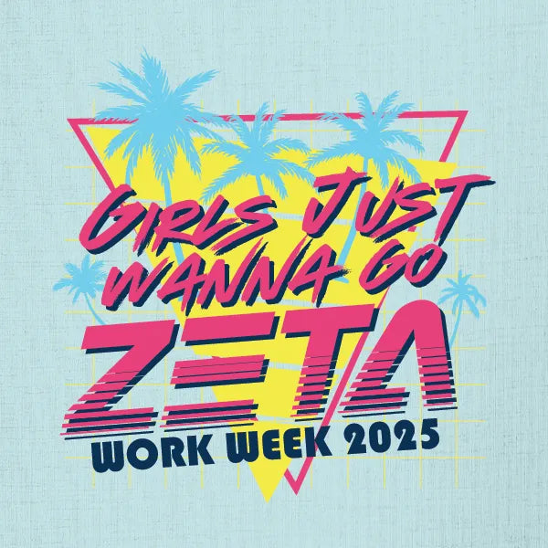 Zeta Tau Alpha Retro Tropical Work Week – 3065
