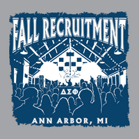 Delta Sigma Phi Ann Arbor Fall Recruitment Design