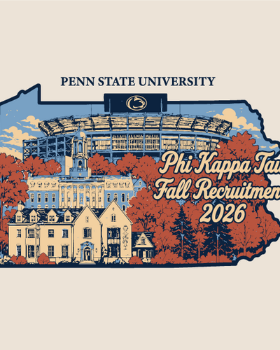 Phi Kappa Tau Penn State University Fall Recruitment Design – 2026