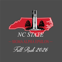 Sigma Alpha Epsilon NC State University Fall Rush Design – 2026