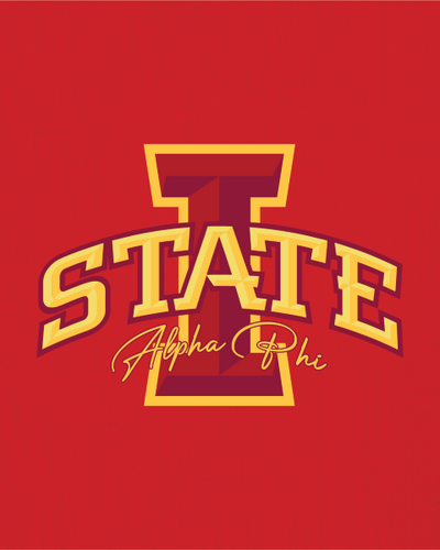 Alpha Phi Iowa State University Design