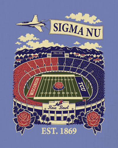 Sigma Nu Game Day Sports T-Shirt - 3602