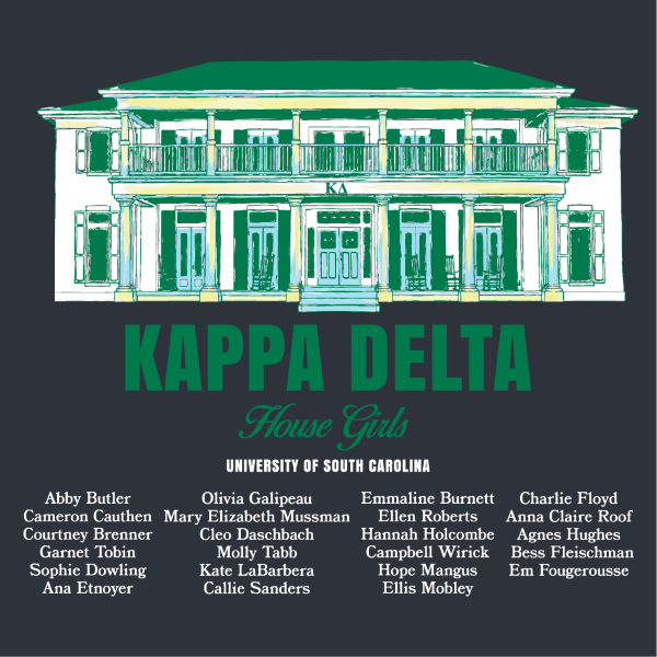 Kappa Delta House Girls T-Shirt - 3583