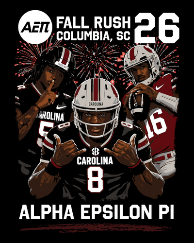 Alpha Epsilon Pi Fall Rush Sports T-Shirt - 3608