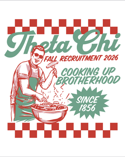 Theta Chi Fall Recruitment Food T-Shirt - 3609