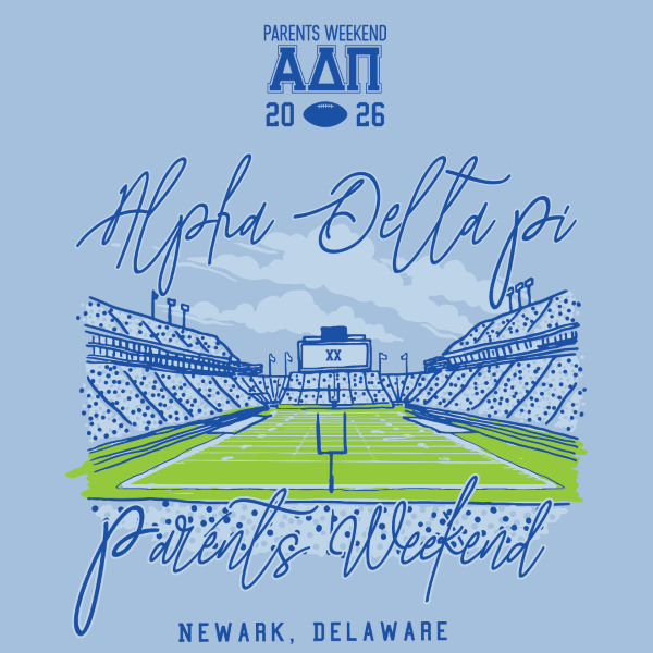 Pi Beta Phi Parents Weekend Sports T-Shirt - 3588