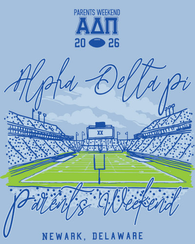 Pi Beta Phi Parents Weekend Sports T-Shirt - 3588