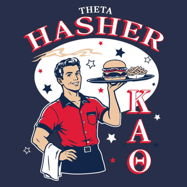 Kappa Alpha Theta Hasher Classic Collection T-Shirt - 3589