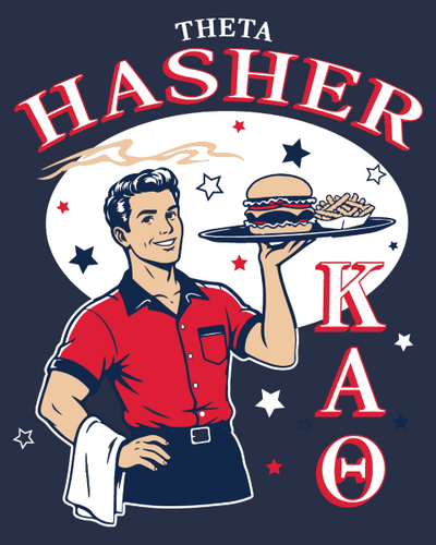 Kappa Alpha Theta Hasher Classic Collection T-Shirt - 3589