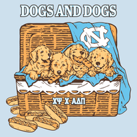 Alpha Delta Pi Dogs and Dogs T-Shirt - 3591