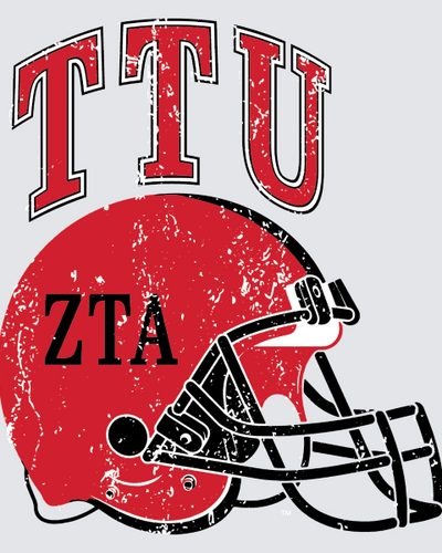 Zeta Tau Alpha Game Day Sports T-Shirt - 3594