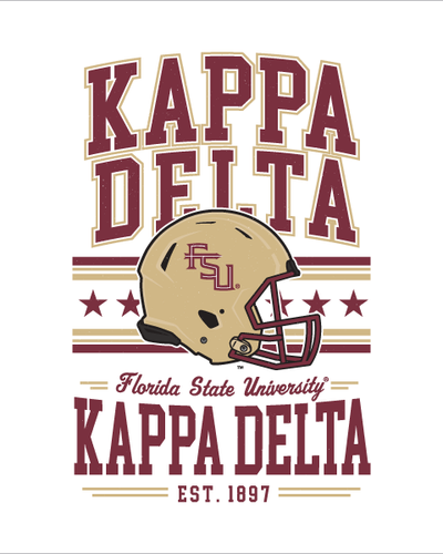 Kappa Delta Game Day Sports T-Shirt - 3610