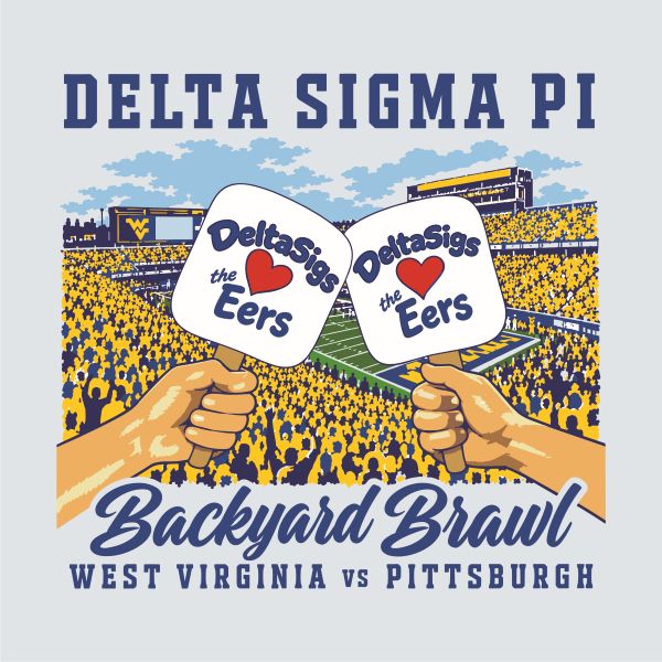 Delta Sigma Pi Game Day Sports T-Shirt - 3600