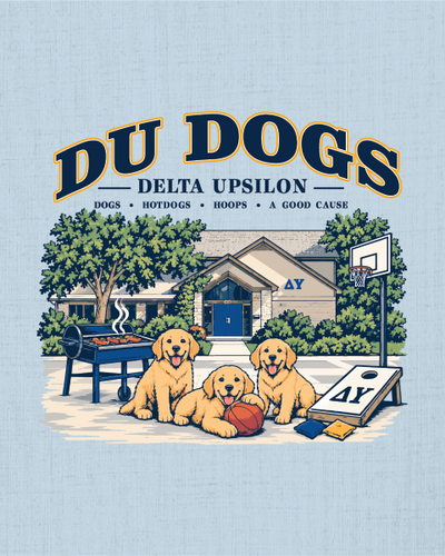 Delta Upsilon Philanthropy Animals T-Shirt - 3626