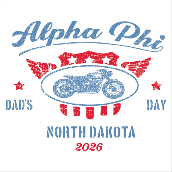 Alpha Phi Dad's Day Retro Patriot Ride - 3640