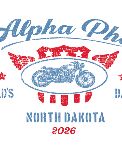 Alpha Phi Dad's Day Retro Patriot Ride - 3640