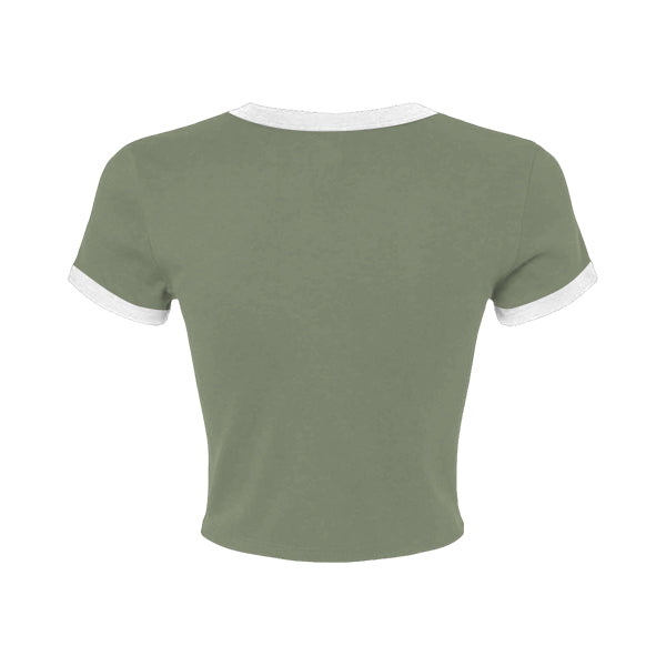 [ NERDY ]★Blank Logo Ringer Crop Short Sleeve T-Shirt Set 517EPHgsksL._UY1000_.jpg