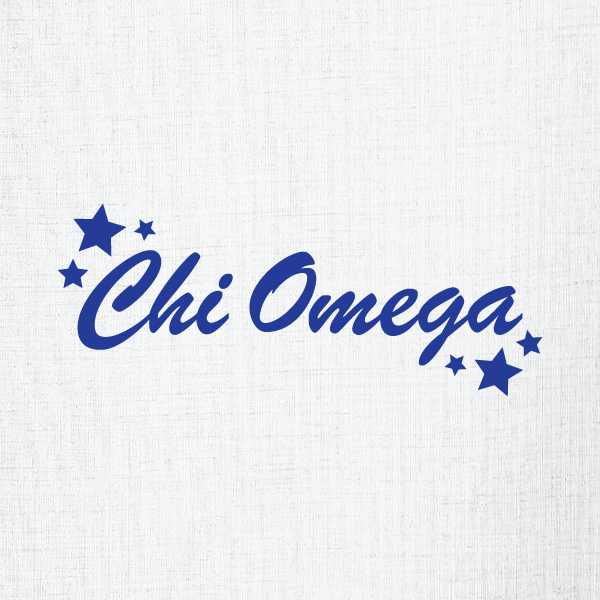 Chi Omega Classic Wordmark – 2515