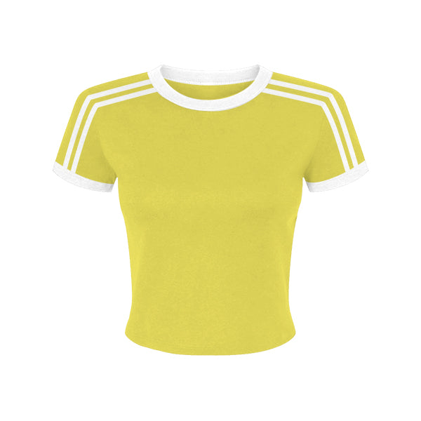 トップス NICENESS T.ATHENA SADO RINGER TEE yellow 📢 [Limited Pre-Order] NICENESS 25SS THE LAST DELIVERY T