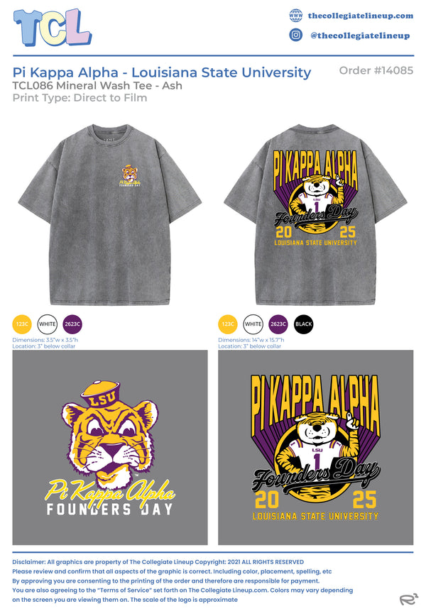 Pi Kappa Alpha LSU and Agricultural and Mechanical College #14085