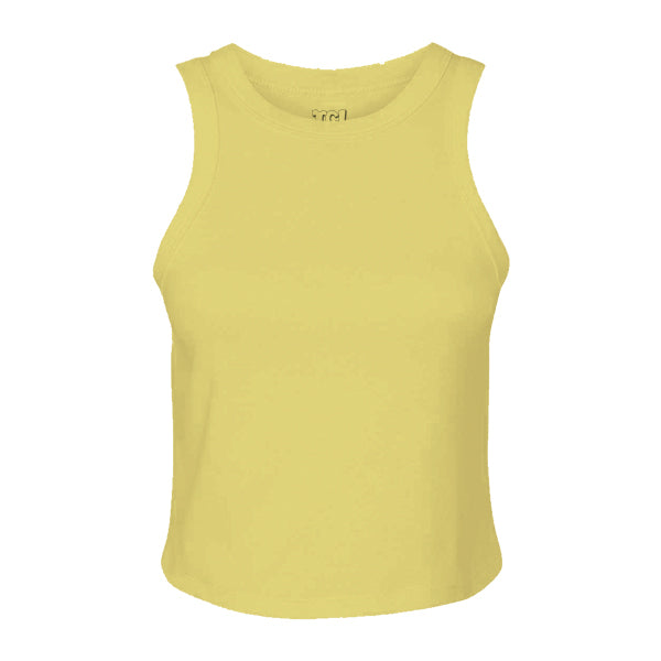 Ribbed High Neck Tank – The Collegiate Lineup