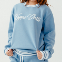COZY FLEECE RETRO CREWNECK