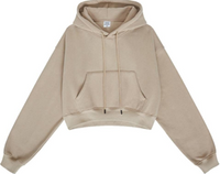 WOMEN'S CROP PULLOVER HOODIE