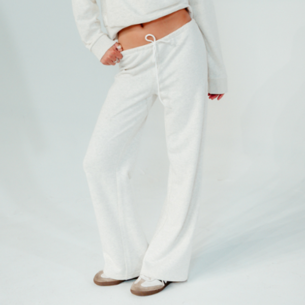 DAYDREAM HEAVYWEIGHT WOMEN'S LOW RISE WIDE LEG SWEATPANTS