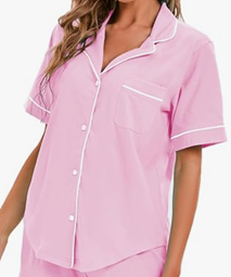 WOMEN'S COTTON PJ TOP