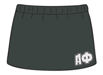 WOMEN'S FRENCH TERRY BASIC MINI SKORT