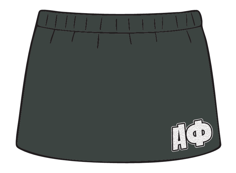 WOMEN'S FRENCH TERRY BASIC MINI SKORT